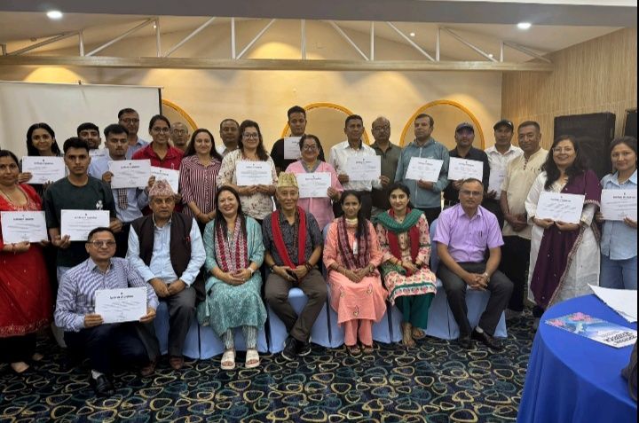 Mr. Shrestha Attends Teachers’ Training on Mountain Ecosystem and Environment Education Guide