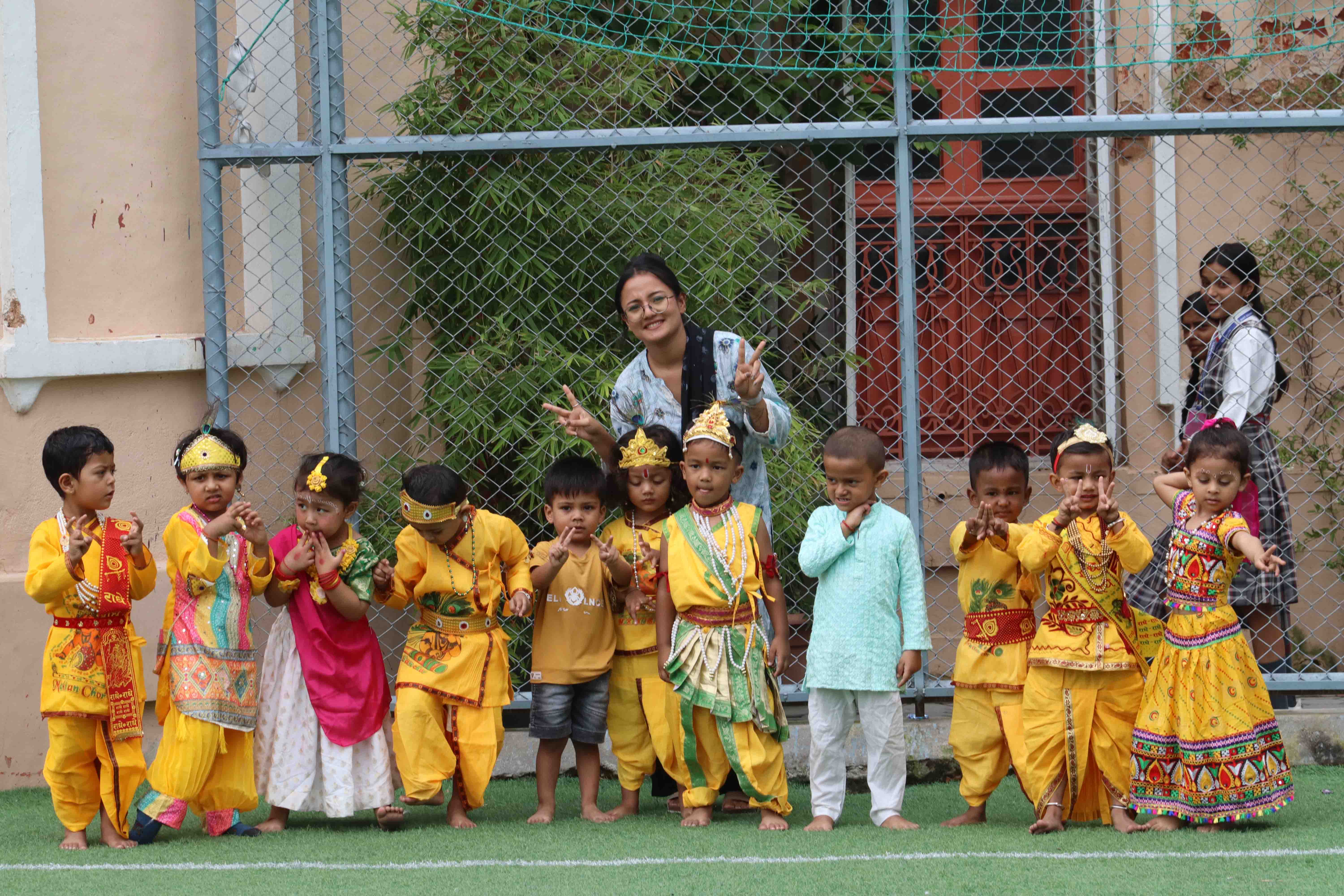 Krishna Janmashtami Fever at DAV Kindergarten