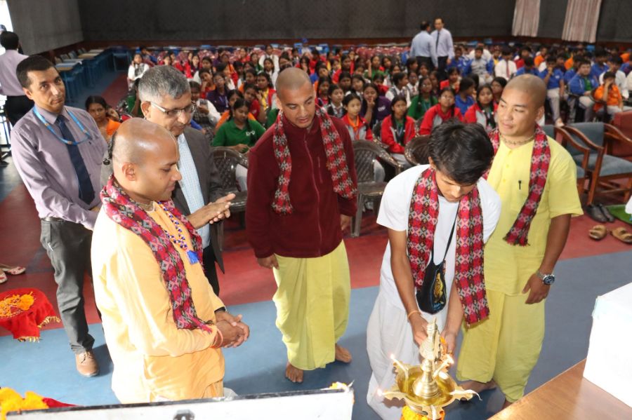 DAV Organises Spiritual Talk Programme on Krishna Janmashtami