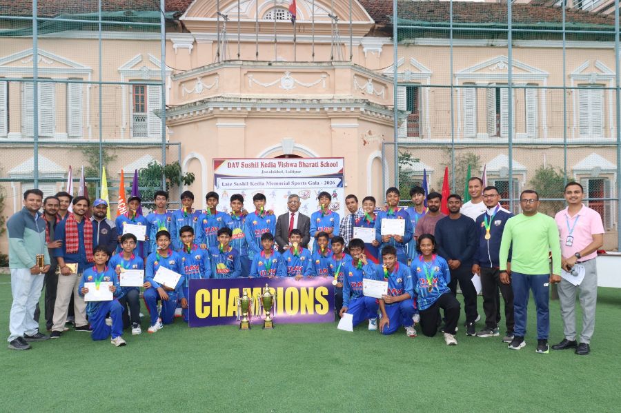 2nd Edition of ‘Late Sushil Kedia Memorial Sports Gala’ Concludes; DAV Blue Wins Cricket Title