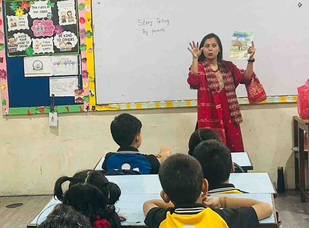 ‘Storytelling by Parents’ Programme for Grade I and II Students