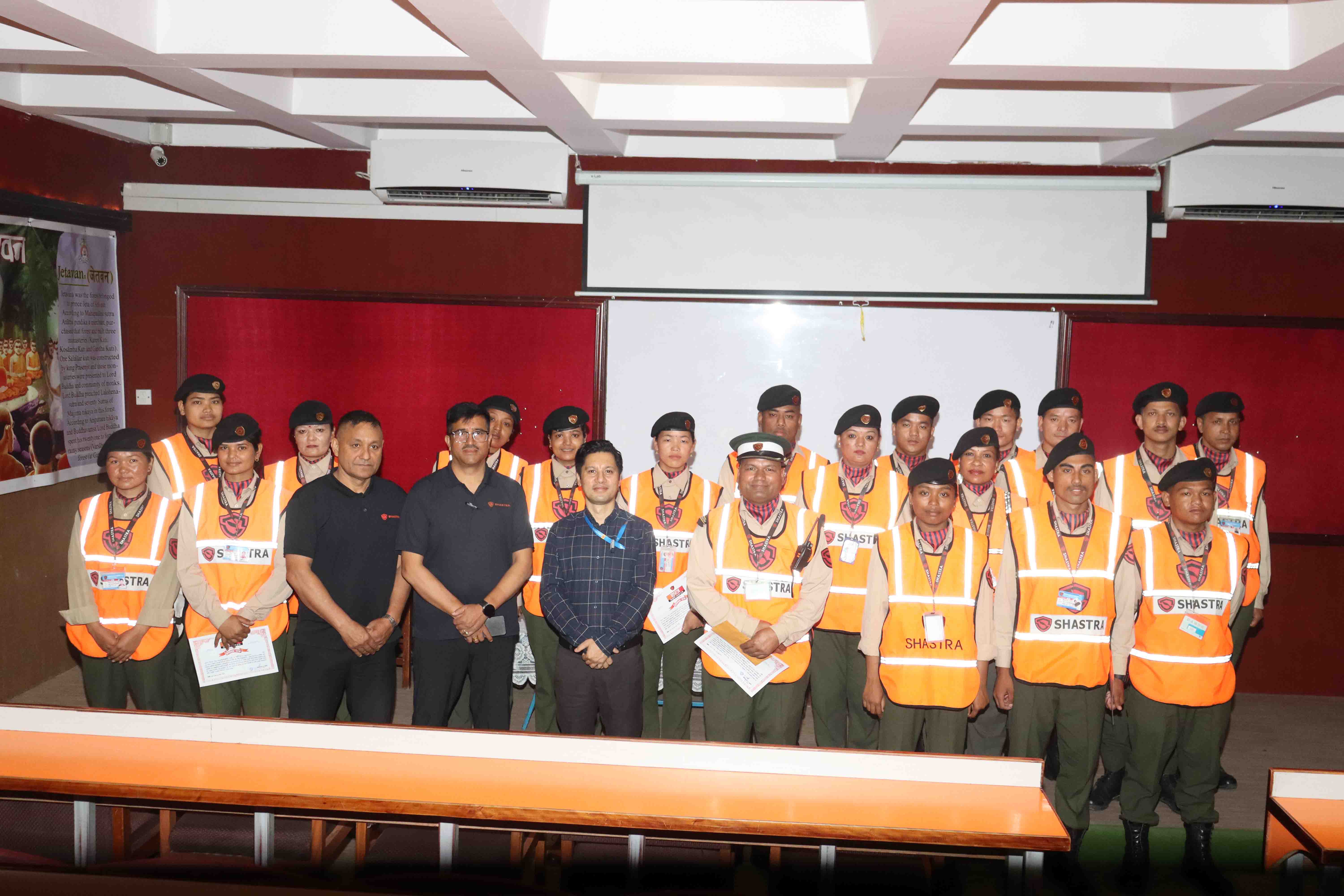 Felicitation Ceremony to the Security Staff of DAV School for their Outstanding Service to the School Community