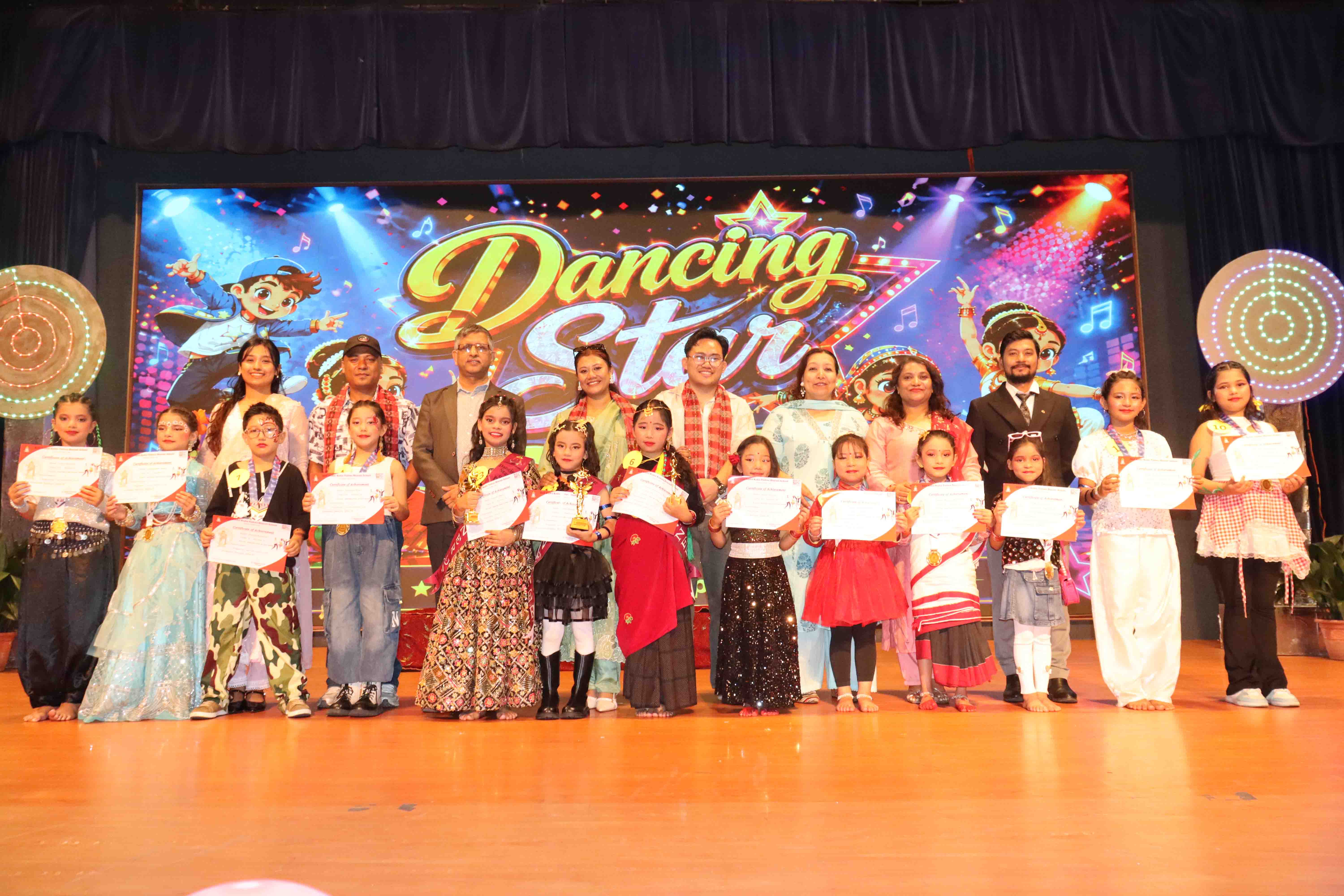 Sloka, Saanchi, and Ayara Crowned Dancing Stars of DAV Juniors, 2026