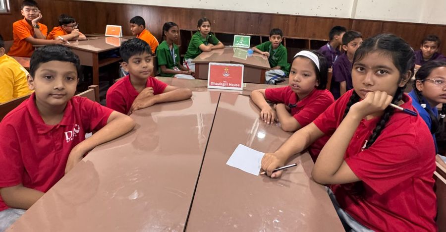 Mount Annapurna House Wins Inter-House IT Quiz Competition for Grade V and VI