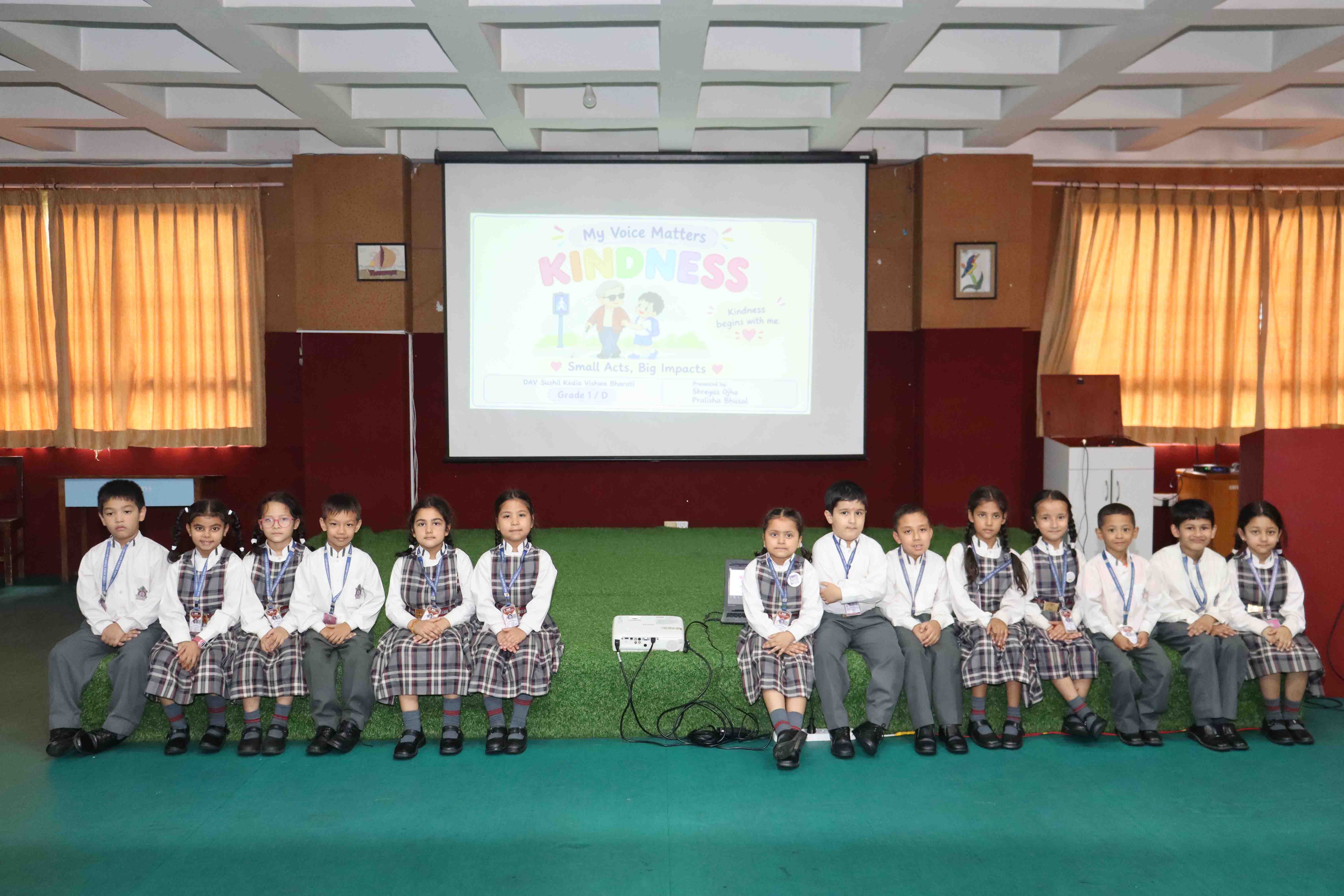 My Voice Matters – Presentation Activity for Grade I Students