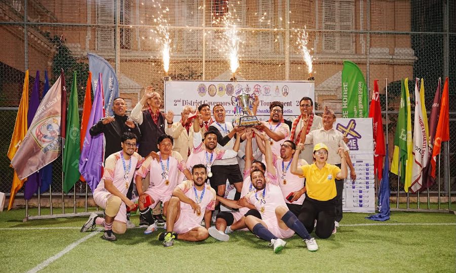 2nd District Governor’s Cup Futsal Tournament Held in Memory of Late Shree Shankar Lal Kedia to Support a Library Project in Mugu District
