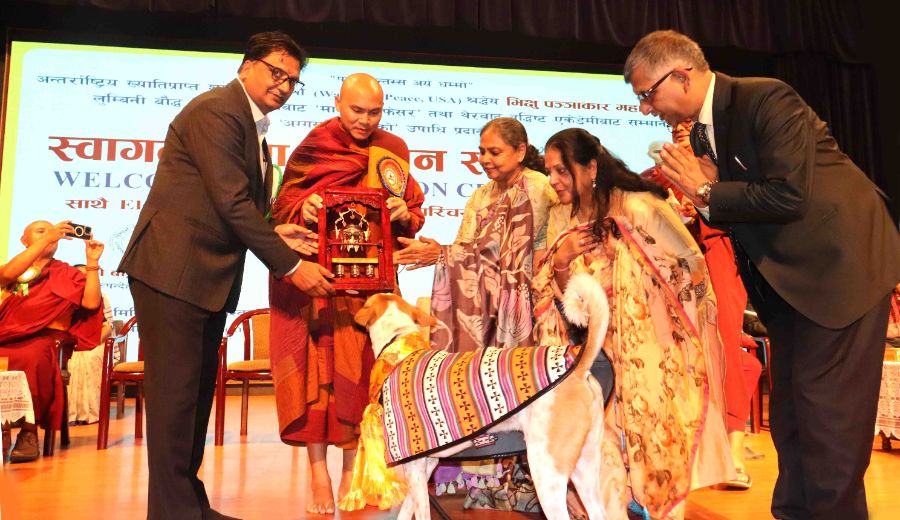 DAV Welcomes Venerable Bhikshu Pannakar and Honours His Heartfelt “Walk for Peace” Campaign in the USA